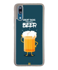 Coque Huawei P20 – Start with a beer