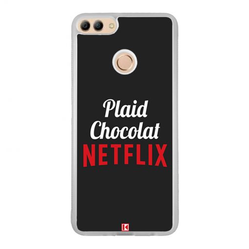 Coque Huawei Y9 2018 – Plaid Chocolat Netflix