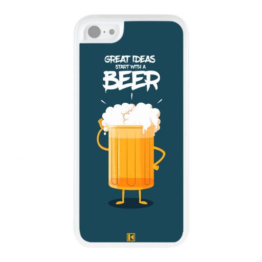 Coque iPhone 5c – Start with a beer