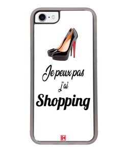 Coque iPhone 7 / 8 – Je peux pas j'ai Shopping