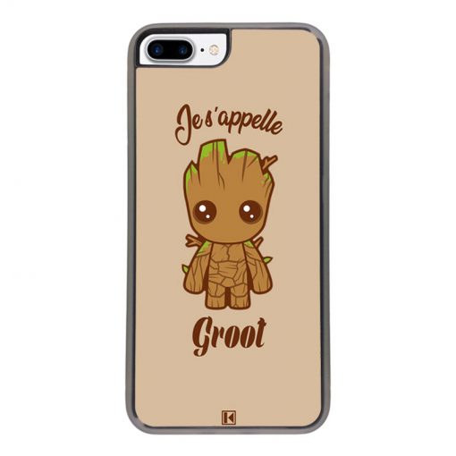 Coque iPhone 7 Plus / 8 Plus – Je s'appelle Groot