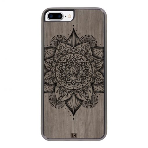 Coque iPhone 7 Plus / 8 Plus – Mandala on wood