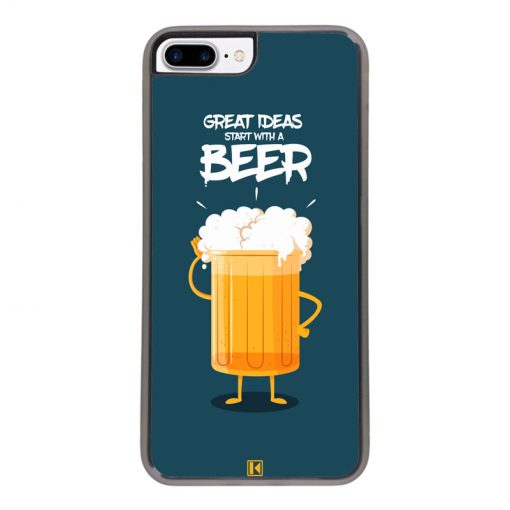 Coque iPhone 7 Plus / 8 Plus – Start with a beer