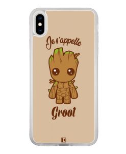 Coque iPhone X / Xs – Je s'appelle Groot