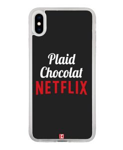 theklips-coque-iphone-x-iphone-xs-rubber-plaid-chocolat-netflix