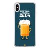 Coque iPhone X / Xs – Start with a beer