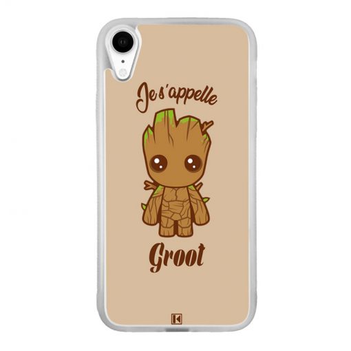 Coque iPhone Xr – Je s'appelle Groot