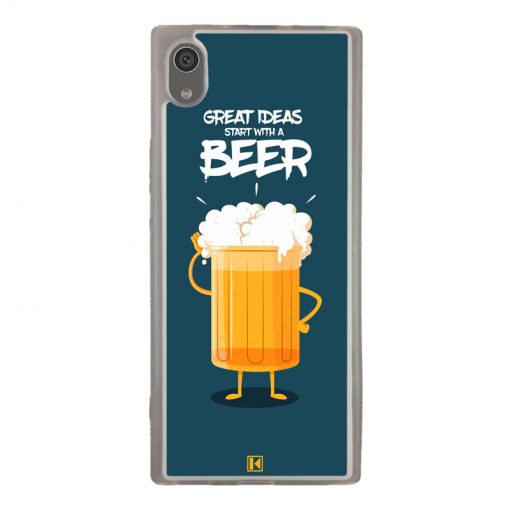 Coque Xperia XA1 – Start with a beer