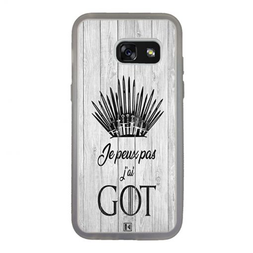 Coque Galaxy A3 2017 – Je peux pas j'ai Game of Thrones