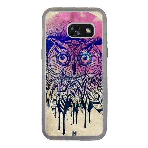 Coque Galaxy A3 2017 – Owl face