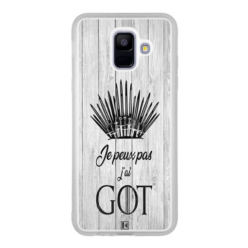 Coque Galaxy A6 2018 – Je peux pas j'ai Game of Thrones