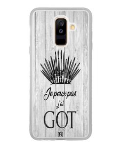 Coque Galaxy A6 Plus – Je peux pas j'ai Game of Thrones