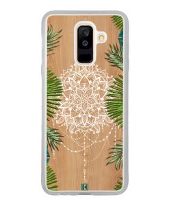 Coque Galaxy A6 Plus – Tropical wood mandala