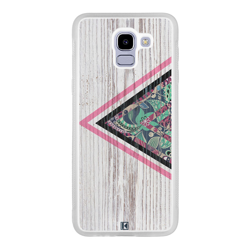 theklips-coque-galaxy-j6-2018-triangle-on-white-wood Coque Galaxy J6 2018 – Triangle on white wood