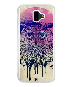 Coque Galaxy J6 Plus – Owl face