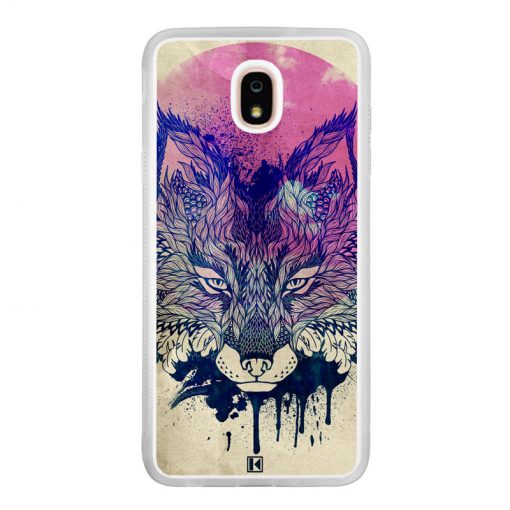 Coque Galaxy J7 2018 – Fox face