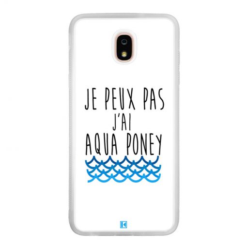 Coque Galaxy J7 2018 – Je peux pas j'ai aqua poney