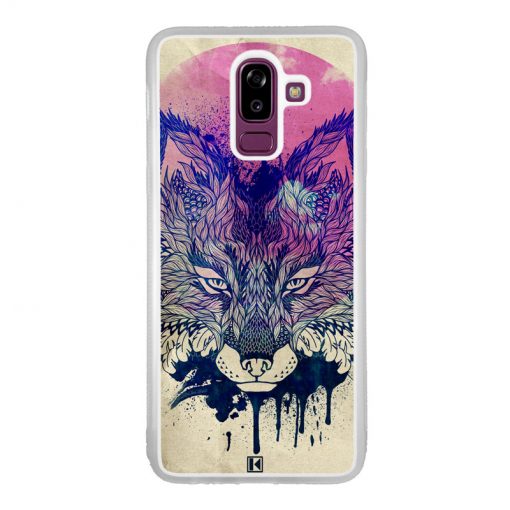 Coque Galaxy J8 2018 – Fox face