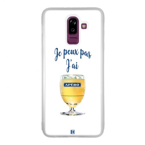 Coque Galaxy J8 2018 – Je peux pas j'ai Apéro