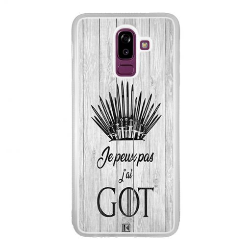 Coque Galaxy J8 2018 – Je peux pas j'ai Game of Thrones