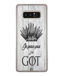 Coque Galaxy Note 8 – Je peux pas j'ai Game of Thrones