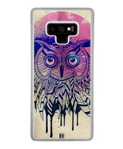 Coque Galaxy Note 9 – Owl face