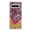 Coque Galaxy S10 – Graphic wood rouge
