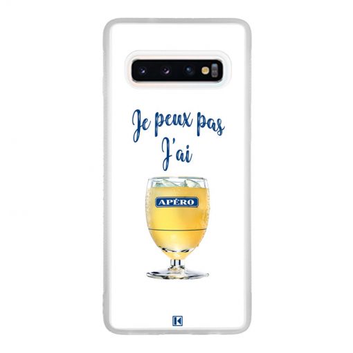 Coque Galaxy S10 – Je peux pas j'ai Apéro