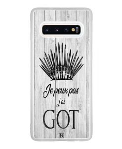 Coque Galaxy S10 – Je peux pas j'ai Game of Thrones