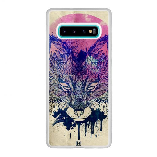 Coque Galaxy S10 Plus – Fox face