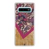Coque Galaxy S10 Plus – Graphic wood rouge