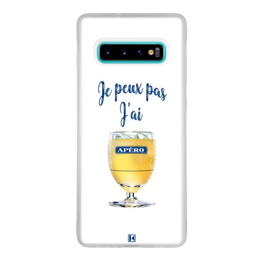 Coque Galaxy S10 Plus – Je peux pas j'ai Apéro