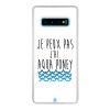 Coque Galaxy S10 Plus – Je peux pas j'ai aqua poney