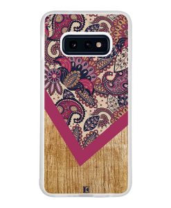 Coque Galaxy S10e – Graphic wood rouge