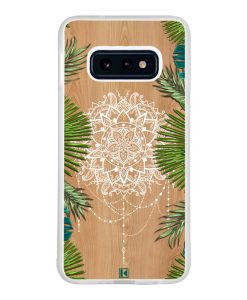 Coque Galaxy S10e – Tropical wood mandala