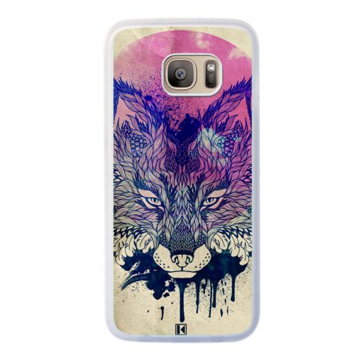 Coque Galaxy S7 Edge – Fox face