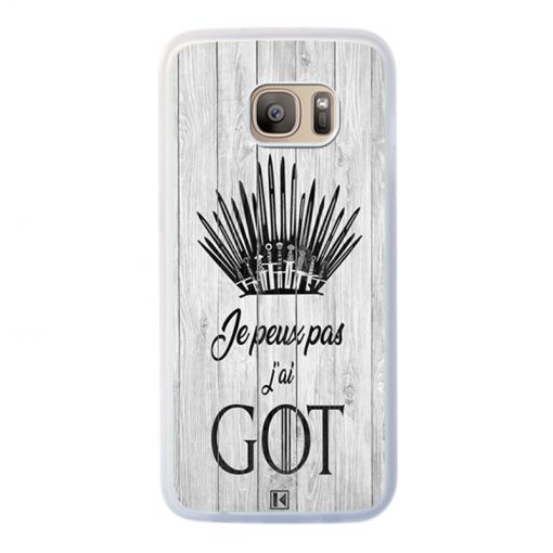 Coque Galaxy S7 Edge – Je peux pas j'ai Game of Thrones