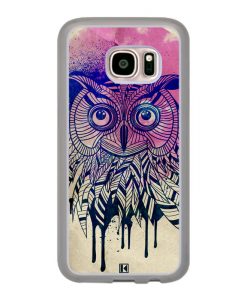 Coque Galaxy S7 – Owl face