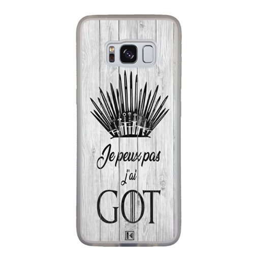 Coque Galaxy S8 – Je peux pas j'ai Game of Thrones