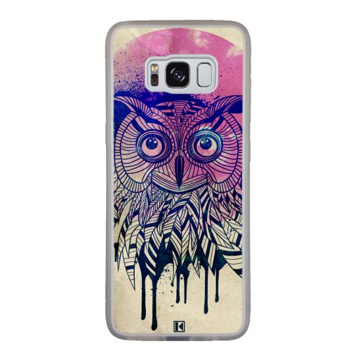 Coque Galaxy S8 – Owl face
