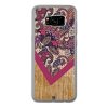 Coque Galaxy S8 Plus – Graphic wood rouge