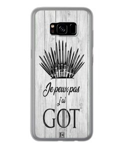 Coque Galaxy S8 Plus – Je peux pas j'ai Game of Thrones