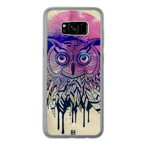 Coque Galaxy S8 Plus – Owl face