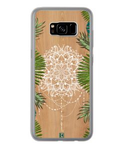 Coque Galaxy S8 Plus – Tropical wood mandala