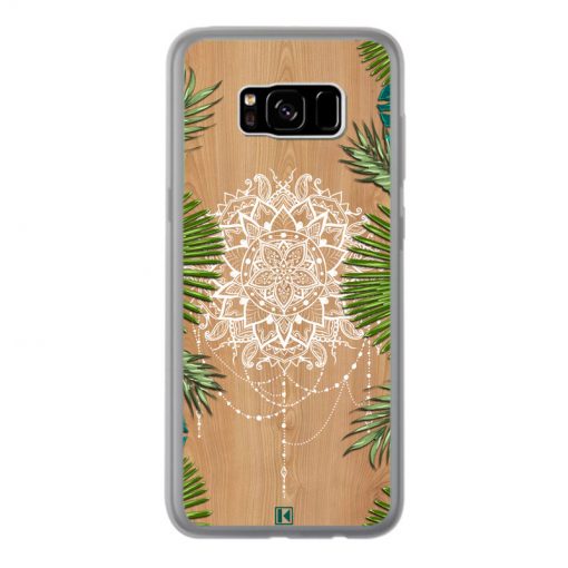 Coque Galaxy S8 Plus – Tropical wood mandala