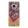 Coque Galaxy S9 – Graphic wood rouge