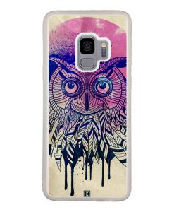 Coque Galaxy S9 – Owl face