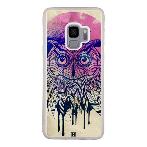 Coque Galaxy S9 – Owl face