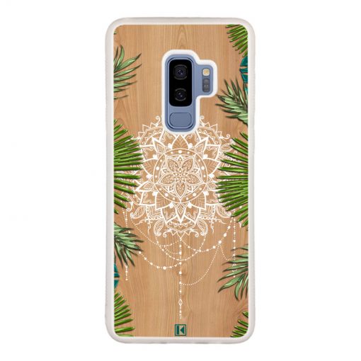 Coque Galaxy S9 Plus – Tropical wood mandala