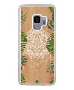 Coque Galaxy S9 – Tropical wood mandala